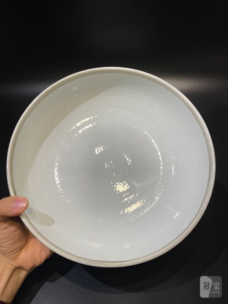 清晚期 青花云龙戏珠纹捧盒 - 图8
